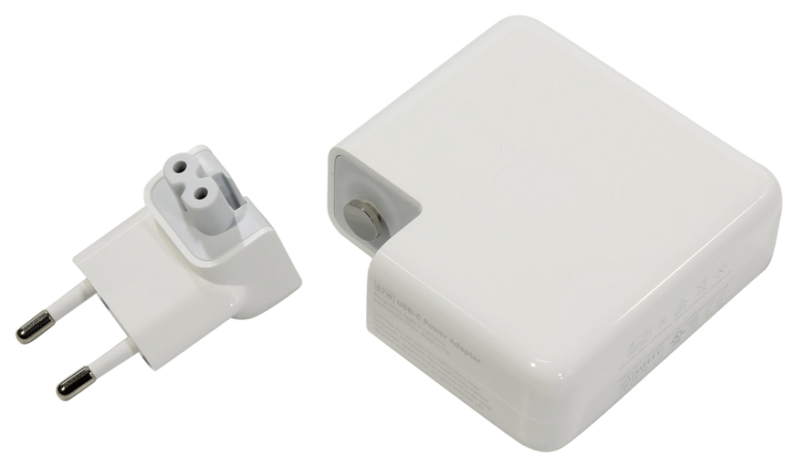 Зарядний Пристрій Apple 87W USB-C (MacBook Pro 15) MNF82Z/A White 75759 фото