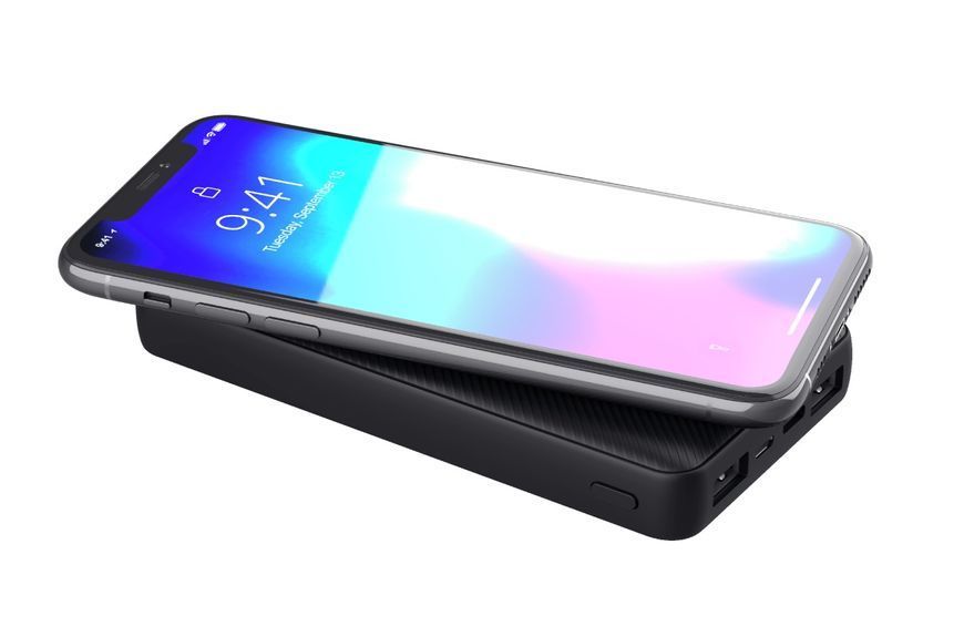 Акумулятор портативний літій-іонний power bank Trust Primo ECO, 15000мА&middot;год, 2хUSB-A/USB-C, 15W, чорний 364040 фото