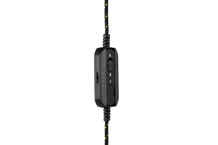 Гарнітура ігрова 2E GAMING HG340, 7.1, USB-A, RGB, 2м, жовтий (2E-HG340YW-7.1) 363766 фото