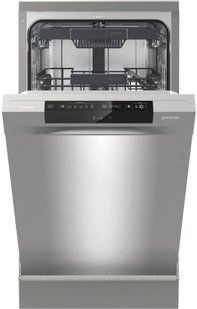 Посудомийна машина Gorenje, 11компл., A+++, 45см, дисплей, 3 кошика, AquaStop, Інвертор, сірий (GS541D10X) 375616 фото