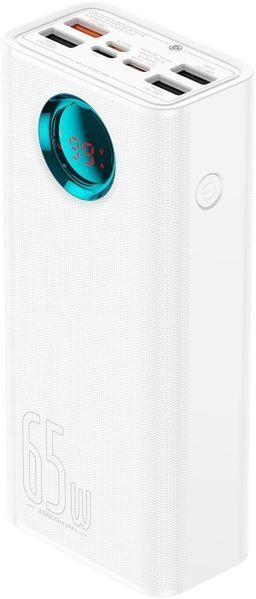 Портативна батарея Baseus 26800mAh 65W Amblight Digital Display (P10022402223-00) White 327256 фото