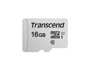 Карта пам'яті Transcend microSD 16GB C10 UHS-I R95/W10MB/s + SD (TS16GUSD300S-A) 371607 фото