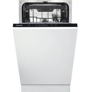 Посудомийна машина Gorenje вбудовувана, 11компл., A++, 45см, AquaStop, 3й кошик, білий (GV520E11) 374410 фото