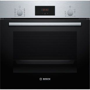 Духова шафа Bosch електрична, 66л, A, дисплей, конвекція, нержавіюча сталь (HBF512BS1T) 370434 фото