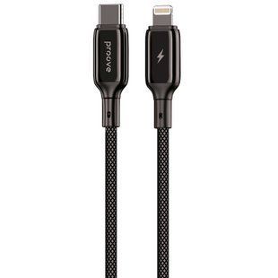 Кабель Proove Dense Metal Type-C to Lightning 27W (2m) (CCDM27002121) black 392542 фото
