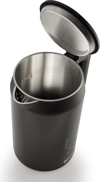 Електрочайник Gorenje 1.7л, подвійні стінки, LED дисплей, Strix контроль, чорний (K17DWDII) 371247 фото
