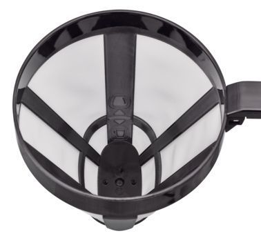 Кавоварка Tefal крапельна Subito Mug 1.25л, мелена, чорно-сріблястий (CM290838) 366722 фото