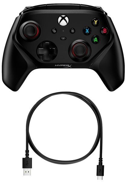 Геймпад HyperX Clutch Gladiate Xbox, cross-platform, USB-A, чорний (6L366AA) 365195 фото