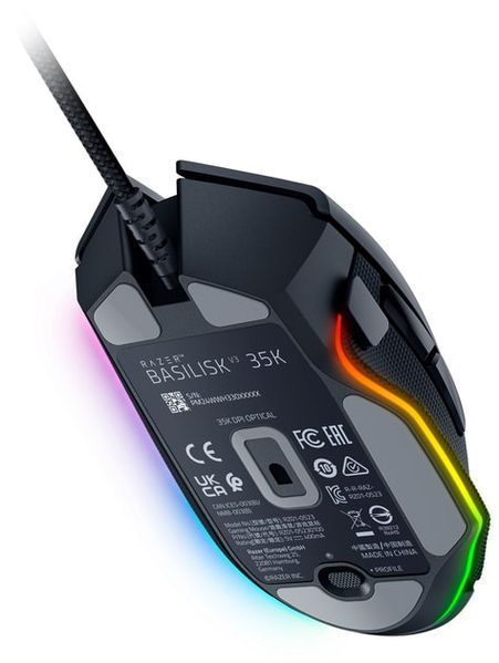 Миша Razer Basilisk V3 35K, RGB, USB-A, чорний (RZ01-05230100-R3M1) 373787 фото