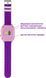 Дитячий смарт-годинник AmiGo GO005 4G WIFI Thermometer Purple 188755 фото 5