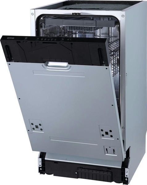 Посудомийна машина Gorenje вбудовувана, 11компл., A++, 45см, AquaStop, 3й кошик, білий (GV520E11) 374410 фото
