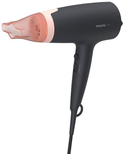 Фен Philips 3000 Series, 2100Вт, 3 режими, іонізація, хол. обдув, чорно-рожевий (BHD350/10) 367915 фото