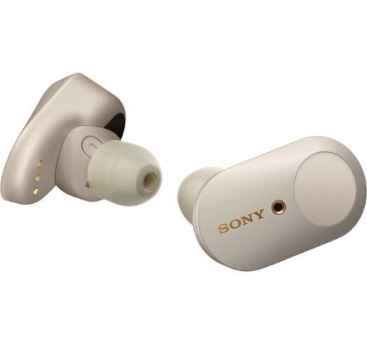 Навушники SONY WF-1000XM3 True Wireless Noise Cancelling Headphones (WF-1000XM3S) Silver 275759 фото