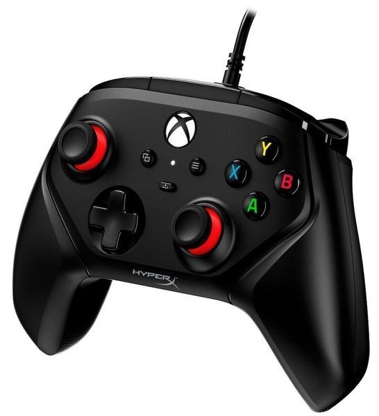 Геймпад HyperX Clutch Gladiate Xbox, cross-platform, USB-A, чорний (6L366AA) 365195 фото