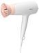 Фен Philips 3000 Series, 1600Вт, 3 режими, насадка ThermoProtect, біло-рожевий (BHD300/00) 366677 фото 1