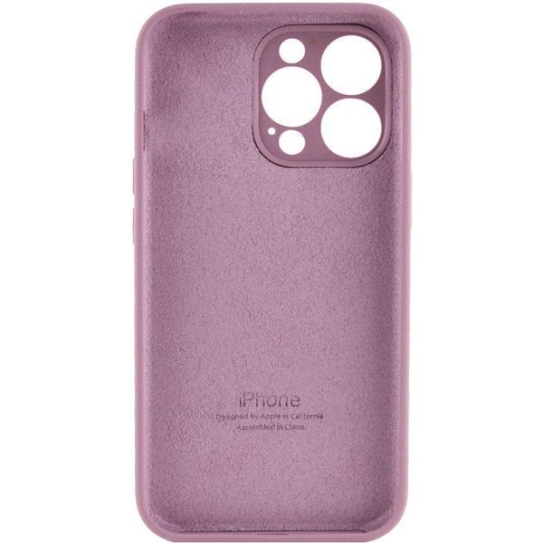 Чохол Silicone Case Full Camera Protective (AA) для Apple iPhone 15 Pro (6.1") Ліловий / Lilac Pride 280219 фото