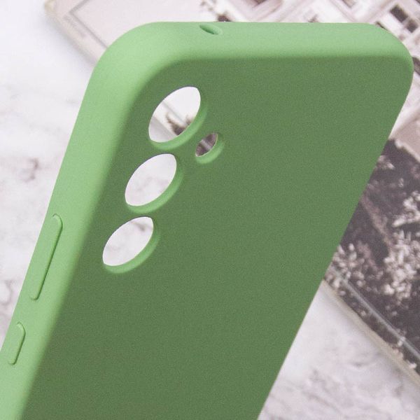 Чохол Silicone Cover Lakshmi Full Camera (AAA) для Samsung Galaxy S24 М'ятний / Mint 286902 фото
