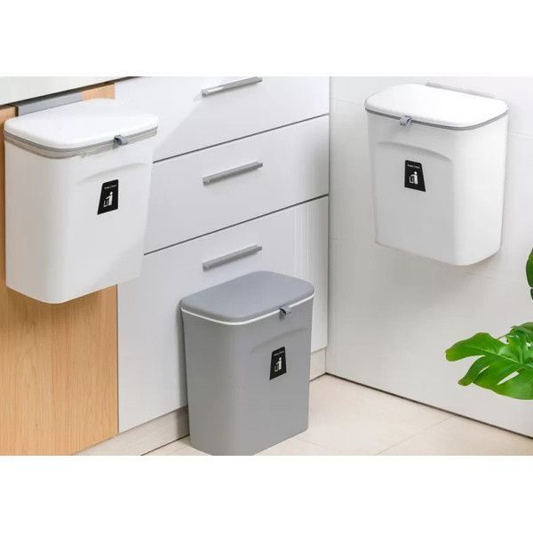 Розумний кошик для сміття Xiaomi Six Percent Kitchen Wall-Mounted Trash Can (BF-GB102 3232346) 291776 фото