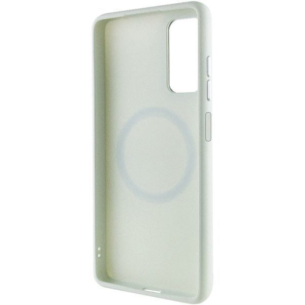 TPU чохол Bonbon Metal Style with MagSafe для Samsung Galaxy A25 5G Білий / White 316869 фото