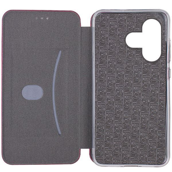 Шкіряний чохол (книжка) Classy для Xiaomi Redmi 13 4G / Poco M6 4G Бордовий 317719 фото