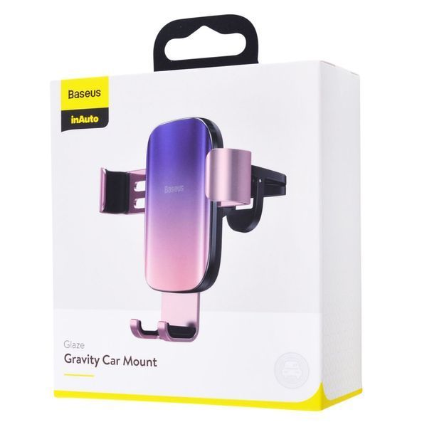 Автомобільний тримач Baseus Glaze Gravity Car Mount (SUYL-LG01) Black 192690 фото