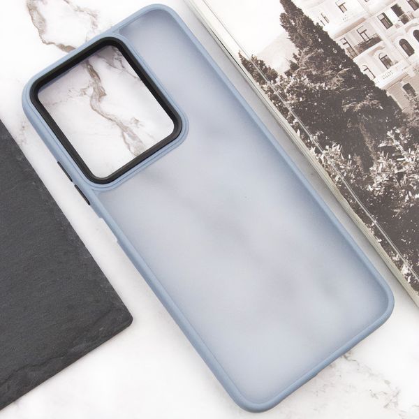 Чохол TPU+PC Lyon Frosted для Infinix Hot 40i / Spark Go 2024 / Spark 20 Sierra Blue 326126 фото