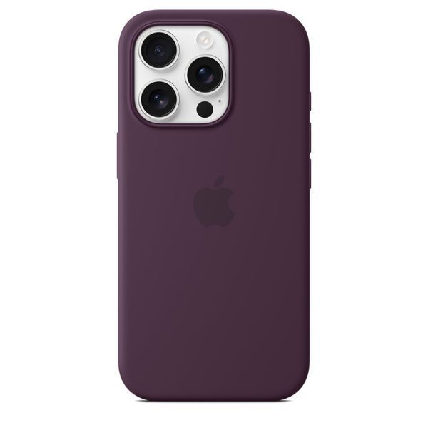 Чохол-накладка Apple iPhone 16 Pro Silicone Case with MagSafe - Plum (MYYM3) 322311 фото