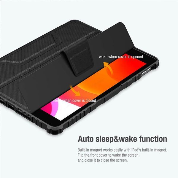 Чохол-книжка Nillkin Bumper Pro для Apple iPad 10.2" (2019) (2020) (2021) Black 271466 фото