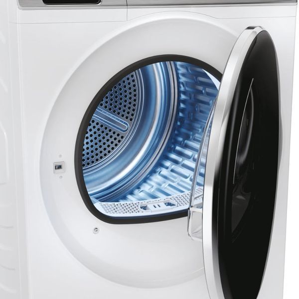 Сушильна машина Haier тепловий насос, 9кг, A+++, 59,5см, дисплей, пара, білий (HD90-A3Q979U1-S) 373707 фото
