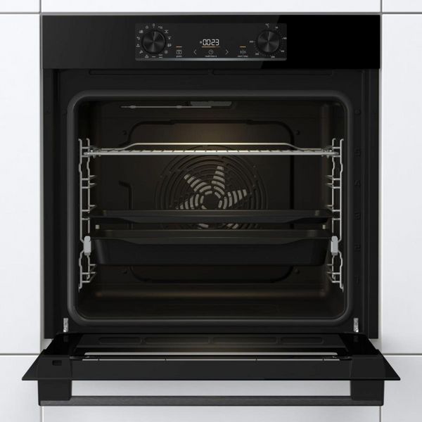 Комплект Gorenje (духовка електрична BOS6737E06BG + поверхня індукційна GI6401BSC), 743032, чорн (SET_BOS6737E06BG_GI6401B) 375227 фото