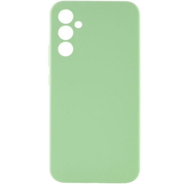Чохол Silicone Cover Lakshmi Full Camera (AAA) для Samsung Galaxy S24 М'ятний / Mint 286902 фото