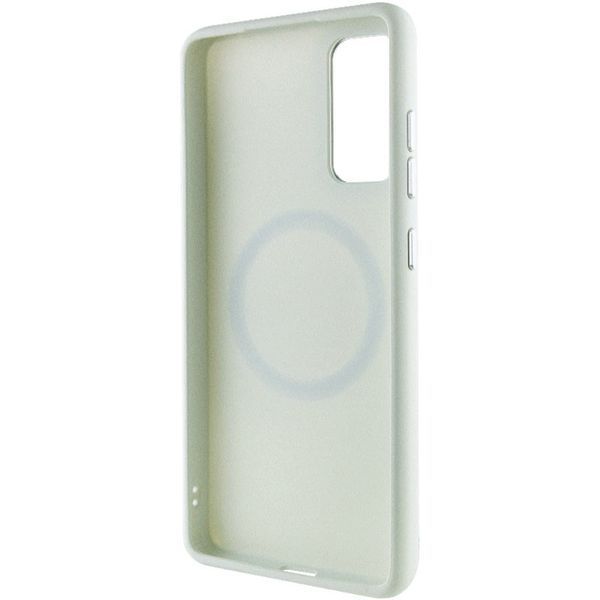 TPU чохол Bonbon Metal Style with MagSafe для Samsung Galaxy A25 5G Білий / White 316869 фото