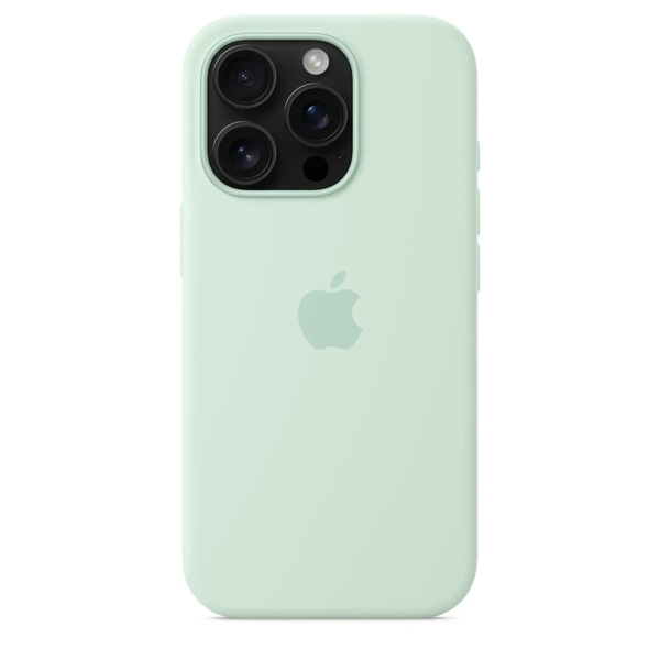 Чохол-накладка Apple iPhone 16 Pro Silicone Case with MagSafe - Aquamarine (MDG04) 378177 фото