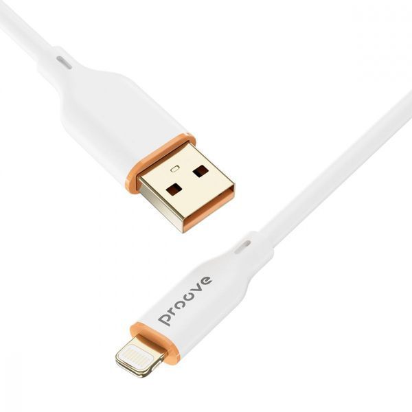 Кабель Proove Jelly Silicone USB to Lightning 2.4A (1m) (CCJS20001101) black 380520 фото