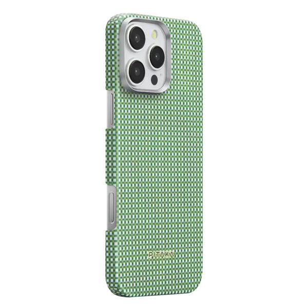 Чохол-накладка iPhone 16 Pro Pitaka Ultra-Slim Case Forest Green (KI1601PFOR) 377926 фото