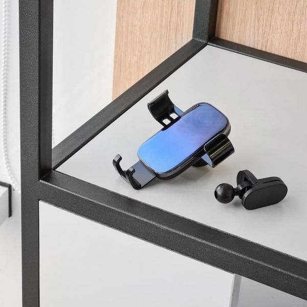 Автомобільний тримач Baseus Glaze Gravity Car Mount (SUYL-LG01) Black 192690 фото