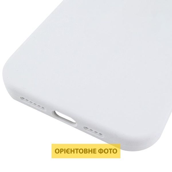 Чохол Silicone Case (AA) Logo with MagSafe для Apple iPhone 17 (6.3") Білий / White 392994 фото
