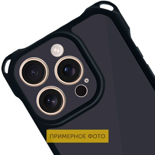 Чохол TPU CrossBody with straps для Apple iPhone 16e (6.1") Black 359089 фото