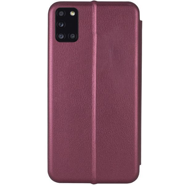 Шкіряний чохол (книжка) Classy для Samsung Galaxy A31 Бордовий 209953 фото