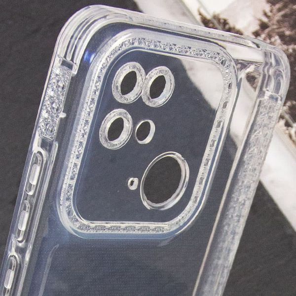 Чохол TPU Starfall Clear для Xiaomi Redmi 10C Прозорий 270871 фото