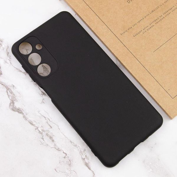 Чохол TPU GETMAN Liquid Silk Full Camera для Samsung Galaxy A14 4G/5G Чорний / Black 397546 фото