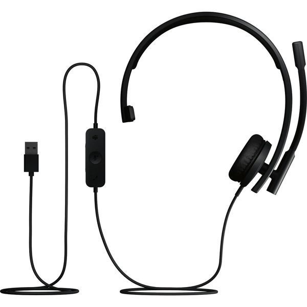 гарнітура LOGITECH H570e Corded Mono BLACK-USB-A (981-001426) 349391 фото