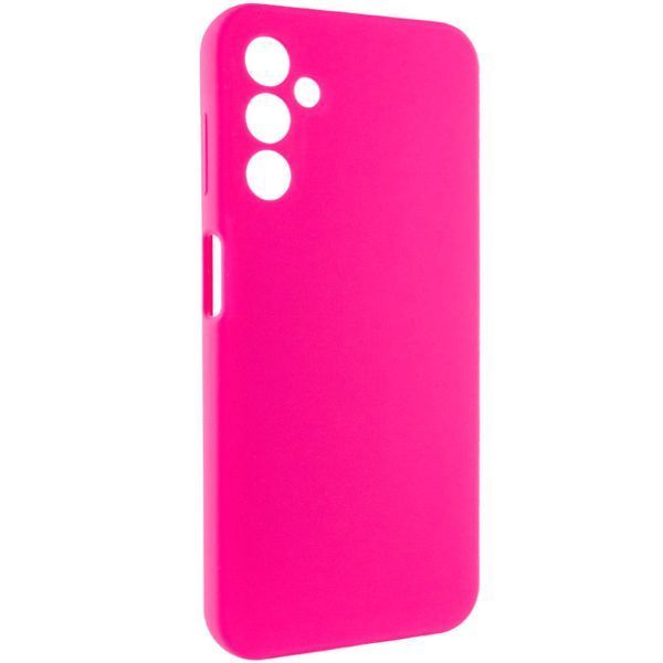 Чохол Silicone Cover Lakshmi Full Camera (AAA) для Samsung Galaxy A14 4G/5G Рожевий / Barbie pink 271757 фото