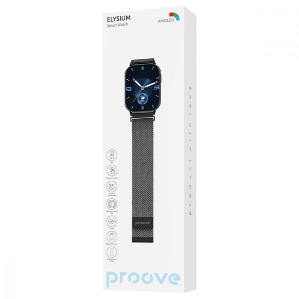 Смарт годинник Proove Elysium (SWEL00000001) Black 286775 фото