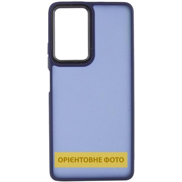 Чохол TPU+PC Lyon Frosted для Infinix Smart 10 Navy Blue 401830 фото