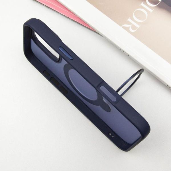 Чохол Ummi Colorful with MagSafe HQ Ring для Apple iPhone 16 Pro Max (6.9") Dark Blue 402113 фото