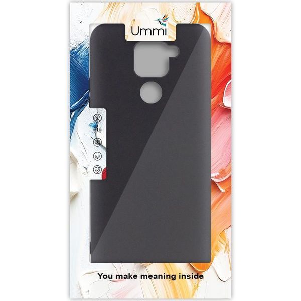 Чохол Silicone Cover Ummi Lakshmi (AA) для Xiaomi Redmi Note 9 / Redmi 10X Чорний / Black 399707 фото