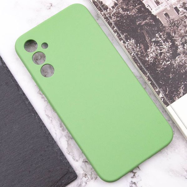 Чохол Silicone Cover Lakshmi Full Camera (AAA) для Samsung Galaxy S24 М'ятний / Mint 286902 фото