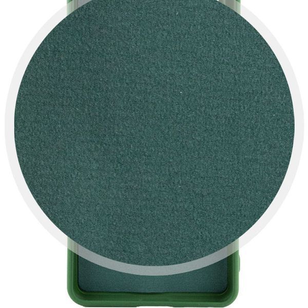 Чохол TPU GETMAN Liquid Silk Full Camera для Xiaomi Redmi 14C / Poco C75 Зелений / Dark green 327481 фото