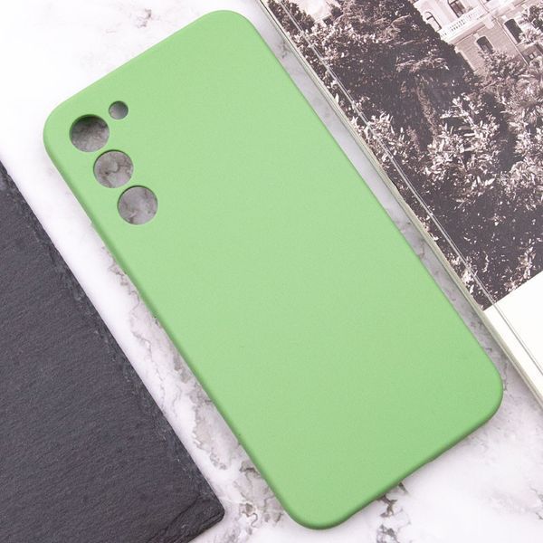 Чохол Silicone Cover Lakshmi Full Camera (AAA) для Samsung Galaxy S24 М'ятний / Mint 286902 фото